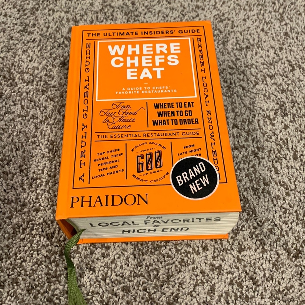 Where Chefs Eat: A guide to chefs’ favorite restaurants book